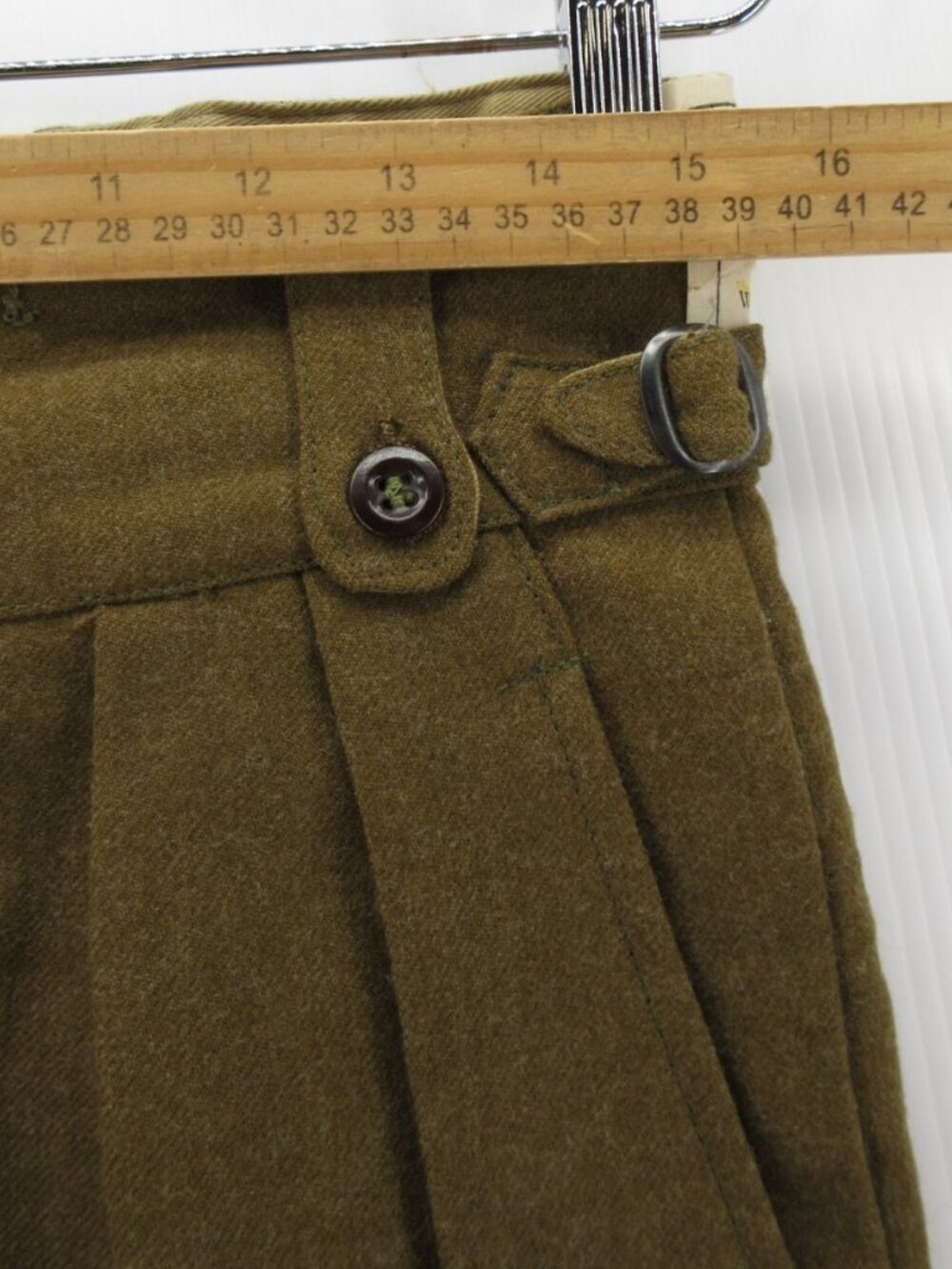 VGT Australian Army Pants 31X32 50s Battledress Cargo 60s DEADSTOCK NEW - Picture 4 of 16